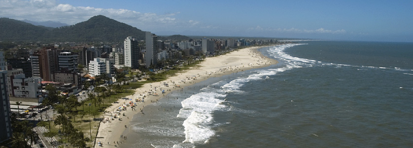 Praia de Caiobá - vista do SESC Caiobá