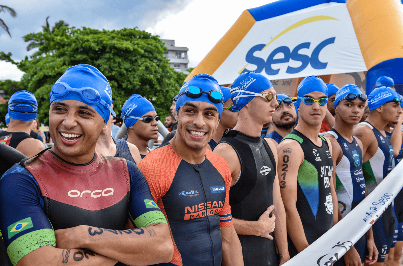 26ª prova em Caiobá abre o Circuito Nacional Sesc Triathlon, que completa  10 anos