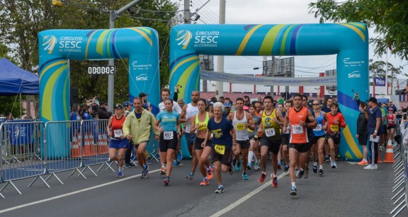 Largada da Corrida em Curitiba. Foto: ivo Lima