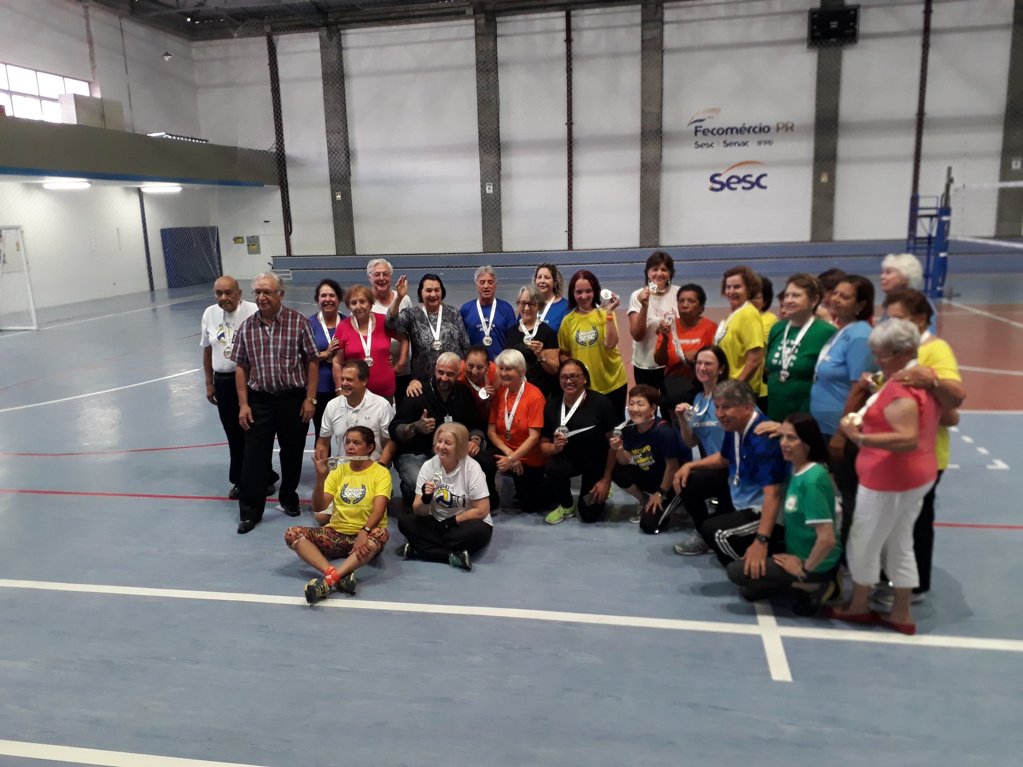 Vôlei Adaptado – Bola Agarrada/Câmbio - Sesc Paraná