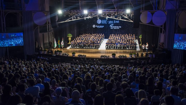 Formatura do Colégio Sesc São José