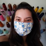 Alunas do curso de Corte e Costura do Sesc Foz do Iguaçu confeccionam máscaras para doação