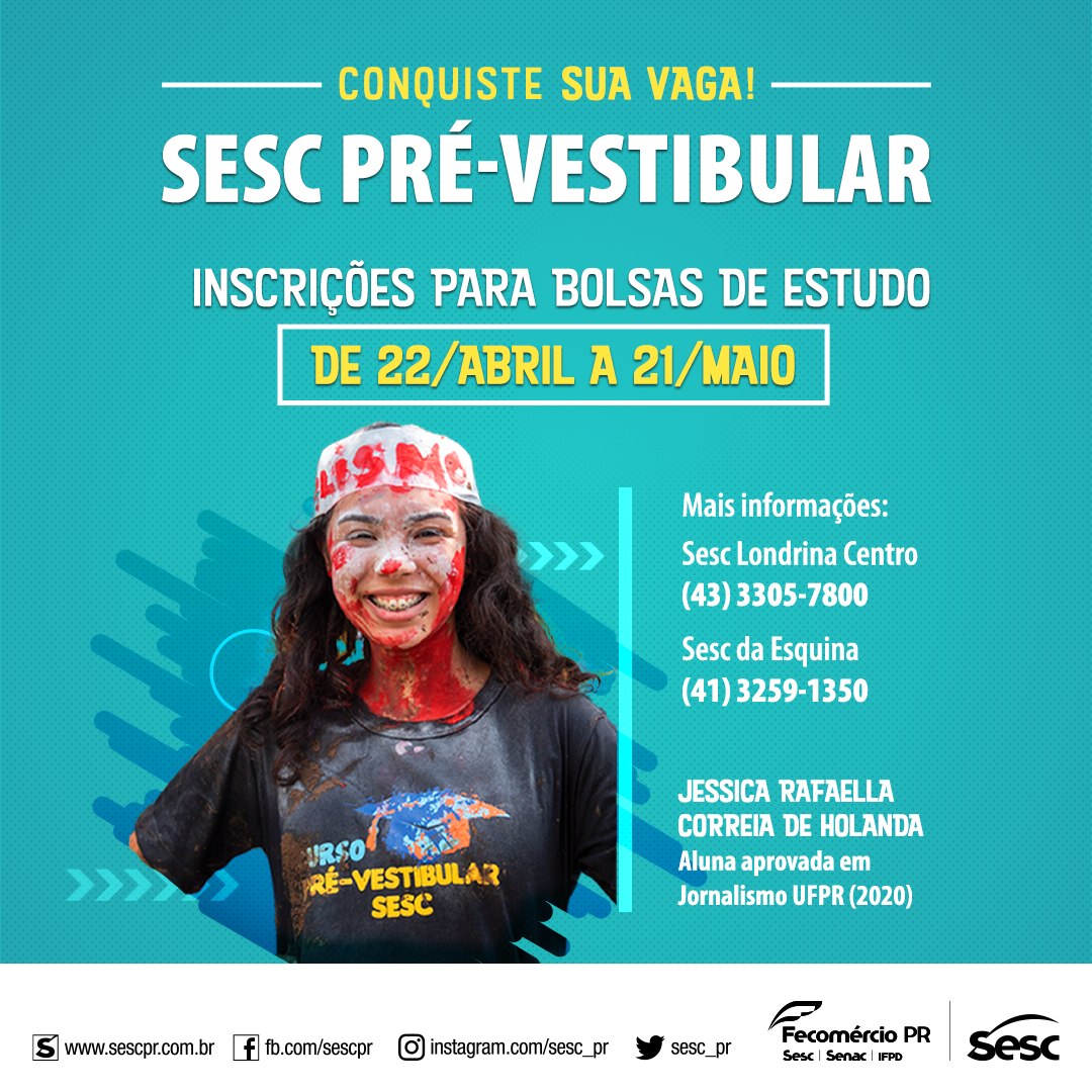 Inscrições para cursinho pré-vestibular gratuito da ONG Em Ação