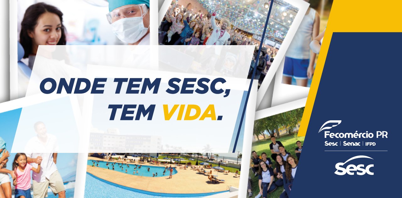 Comerciantes e comerciários podem aproveitar o Sesc Caiobá com