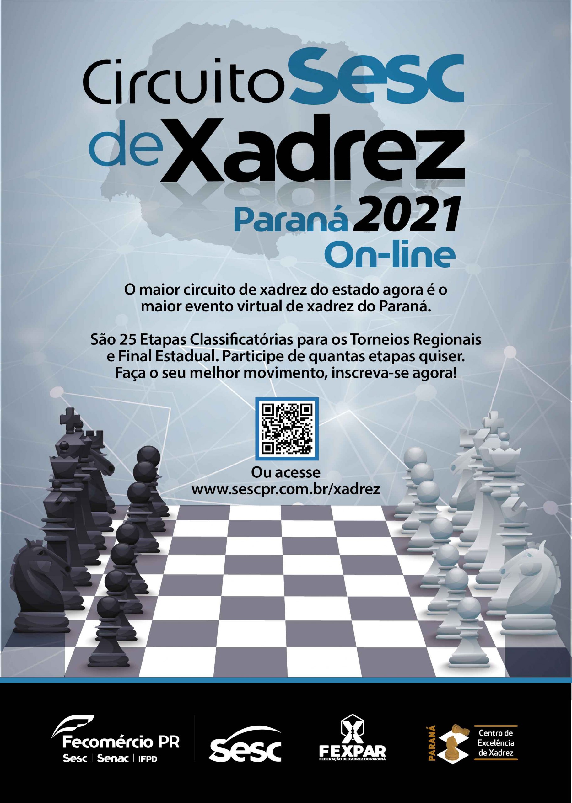 28/set a 1°/out - III Torneio Aberto de Xadrez SESC Caiobá Copel Telecom -  FEXPAR - Federação de Xadrez do Paraná