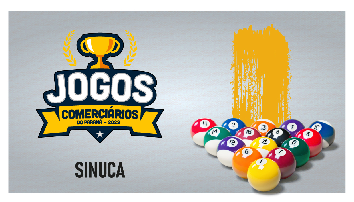 Regulamento Técnico Sinuca – Aberto – Jogos Comerciários