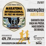 Abertas as inscrições para a Maratona Internacional de Foz do Iguaçu Sesc PR