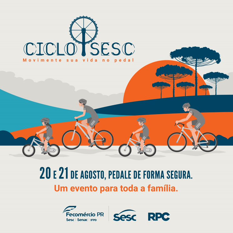 O domingo foi marcado por mais uma edição do Ciclo Sesc em nossa cidade!