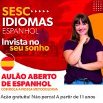 Aulão aberto do curso de Espanhol – 13/06/2026 – 14:30