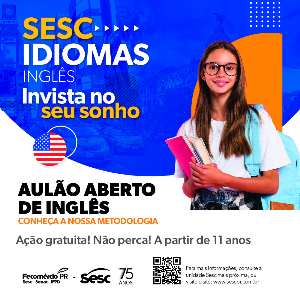 Inscrições abertas – Aulas de inglês de verão (ILI)