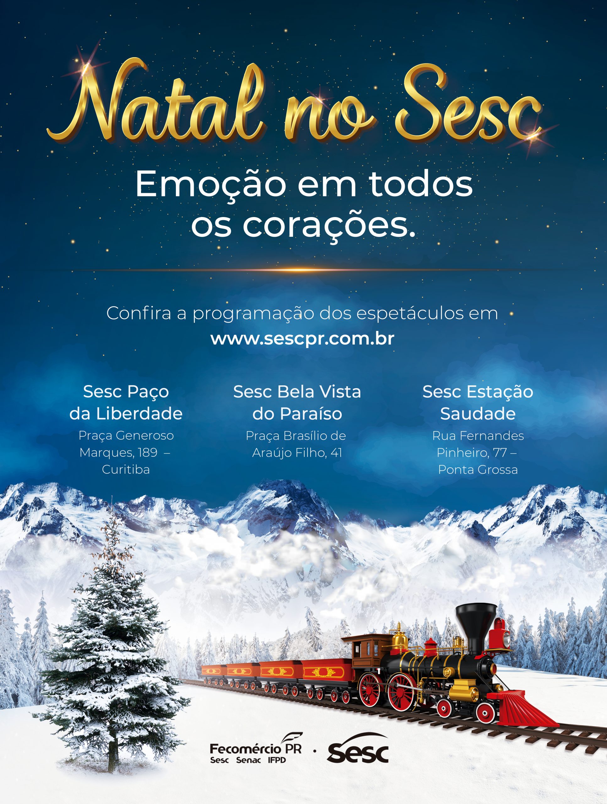 Sesc PR celebra Natal em unidades culturais do estado - Sesc Paraná Sesc PR celebra Natal em unidades culturais do estado - Sesc Paraná