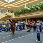 Alunos do Aprender & Jogar vivenciam atividades em etapa nacional de basquete 3×3