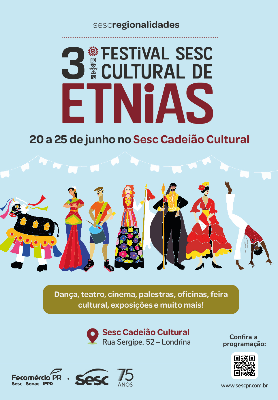 Sesc Caiobá realiza 1º Festival Paranaense de Cultura Popular - Sesc Paraná