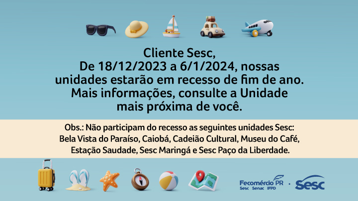 Te Encontro no Sesc Caiobá  Matinhos - PR - Sesc Paraná