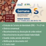 Justiça no Bairro Sesc Cidadão leva cidadania ao Parque Barigui durante a Semana S