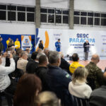 Brasil estreia com vitória na abertura do Torneio Internacional Militar de Vôlei Sentado