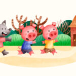 Férias na Biblioteca: Os Três Porquinhos + Oficina Marcadores de Página Criativos – 15/07/2025 – 14:00