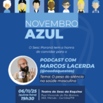Podcast com Marcos Lacerda (@nosdaquestao) – 06/11/2025 – 19:30