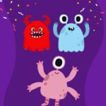 Contação de História “Quando Mamãe Virou um Monstro” + Oficina de Colagem “Crie seu Monstrinho Maluco” –  –