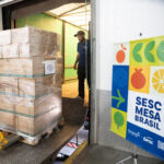Sesc Mesa Brasil PR envia quase 16 toneladas de alimentos para Rio Bonito do Iguaçu