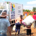Sesc Mesa Brasil PR reforça apoio a Rio Bonito do Iguaçu e já soma 37 toneladas enviadas após tornado