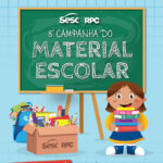 8ª edição da Campanha do Material Escolar Sesc PR começa em 26 de janeiro