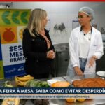 Sistema Fecomércio Sesc Senac PR é destaque de reportagem da RPC sobre aproveitamento integral de alimentos